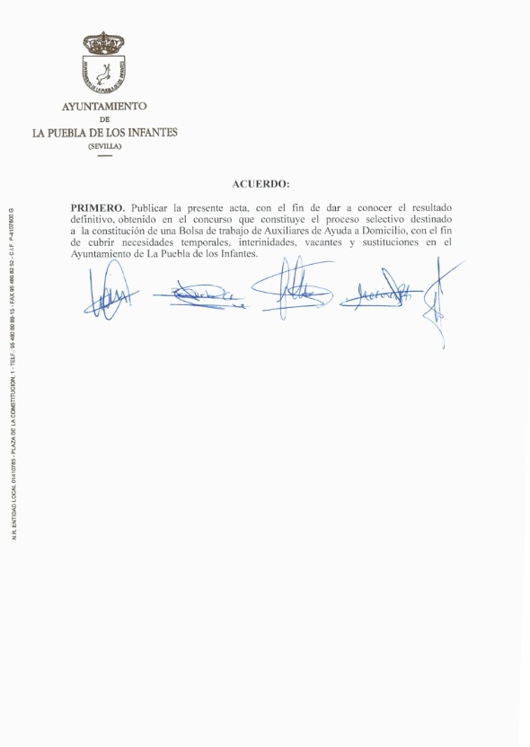 Acta Calificación Bolsa SAD Alegaciones F_007