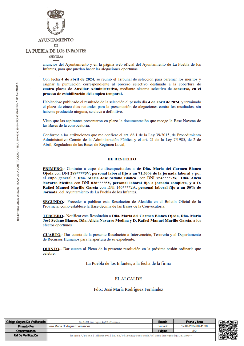 Anuncio BOP Nombramiento Aux. Adm F_002